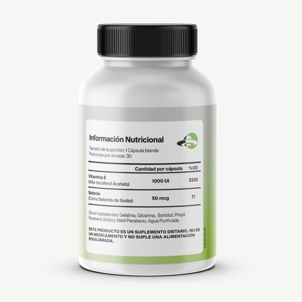 Cápsulas Vitamina E + Selenio