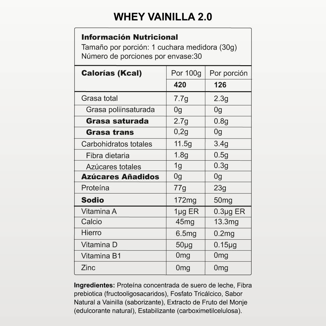 Proteína Whey - 2 Libras (910g)